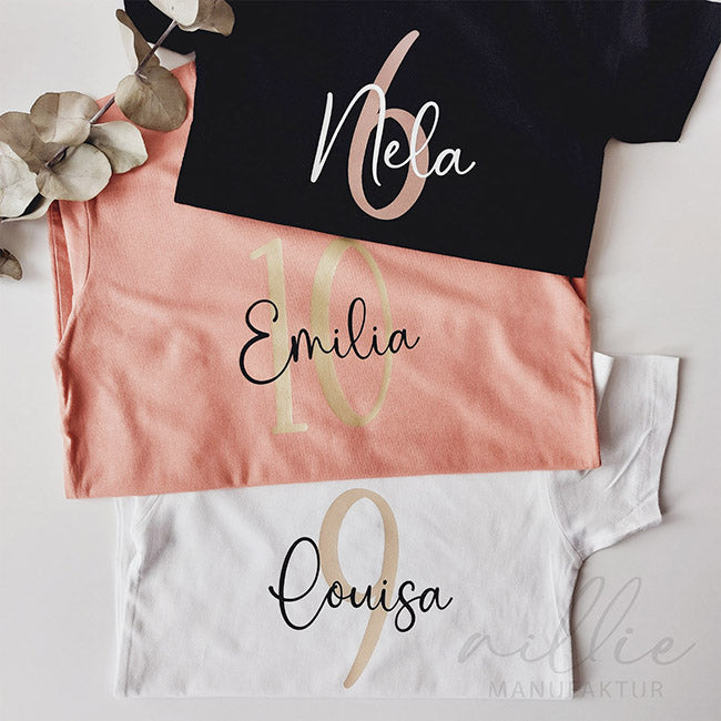 Geburtstagsshirt für Kinder