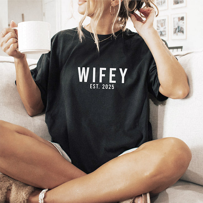 T-Shirts für die Braut zum Tragen nach der Hochzeit