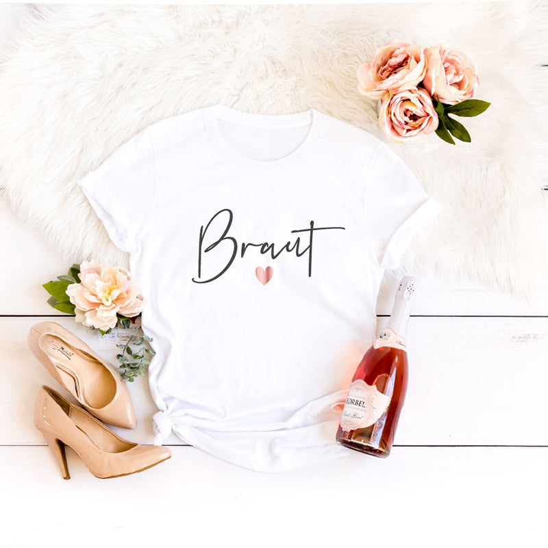 Braut-Shirts für Hochzeit und JGA