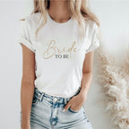 Braut-Shirt "Bride to be" für den JGA der Braut