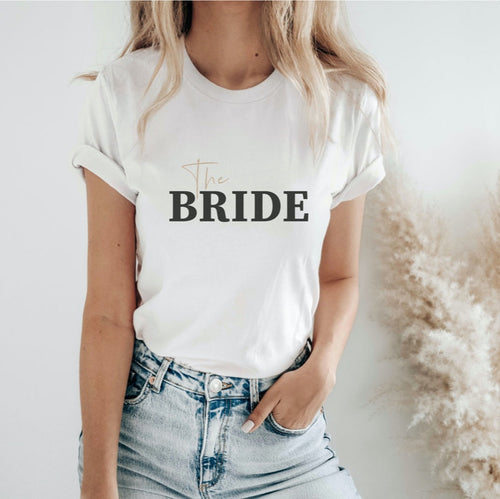Braut-Shirt "The Bride" für den JGA der Braut
