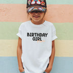 Geburtstag T-Shirt für Mädchen "Birthday Girl (mit Name)"