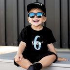 Geburtstagsshirt für Junge, personalisiert mit Name und Geburtstagszahl