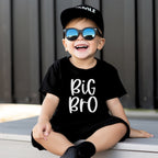 Geschenk zur Geburt des Geschwisterchens: T-Shirt mit „BiG Bro“ Aufdruck für den großen Bruder