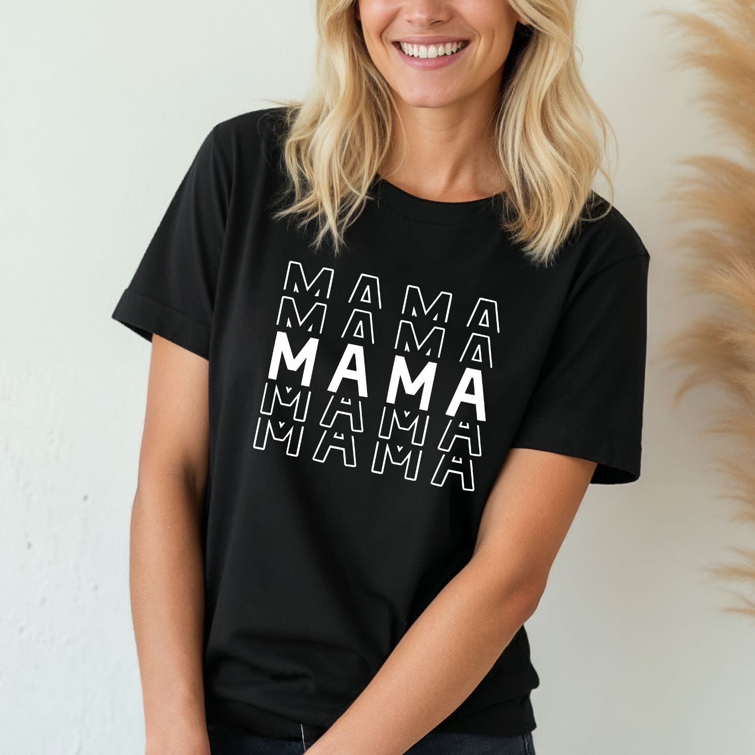 Mama T-Shirt (schwarz) #Geschenk Muttertag