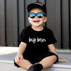 Geschwister-Shirt mit „BiG Bro“ Aufdruck als Geschenk zur Geburt für den großen Bruder