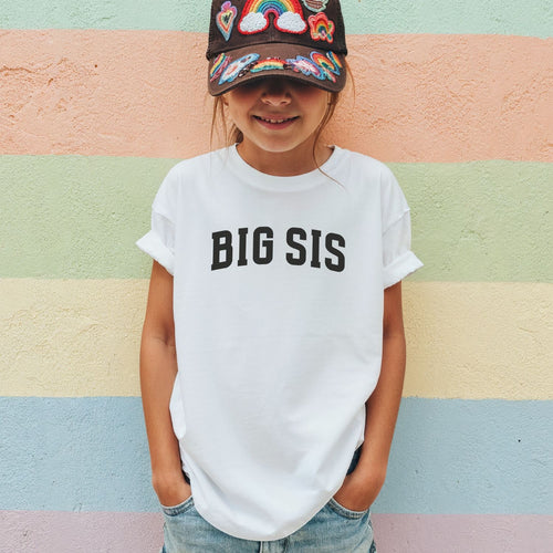 Geschwister T-Shirt "BIG SIS" für die große Schwester