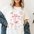 JGA T-Shirt mit personalisierten Party-Aufdruck in Rot