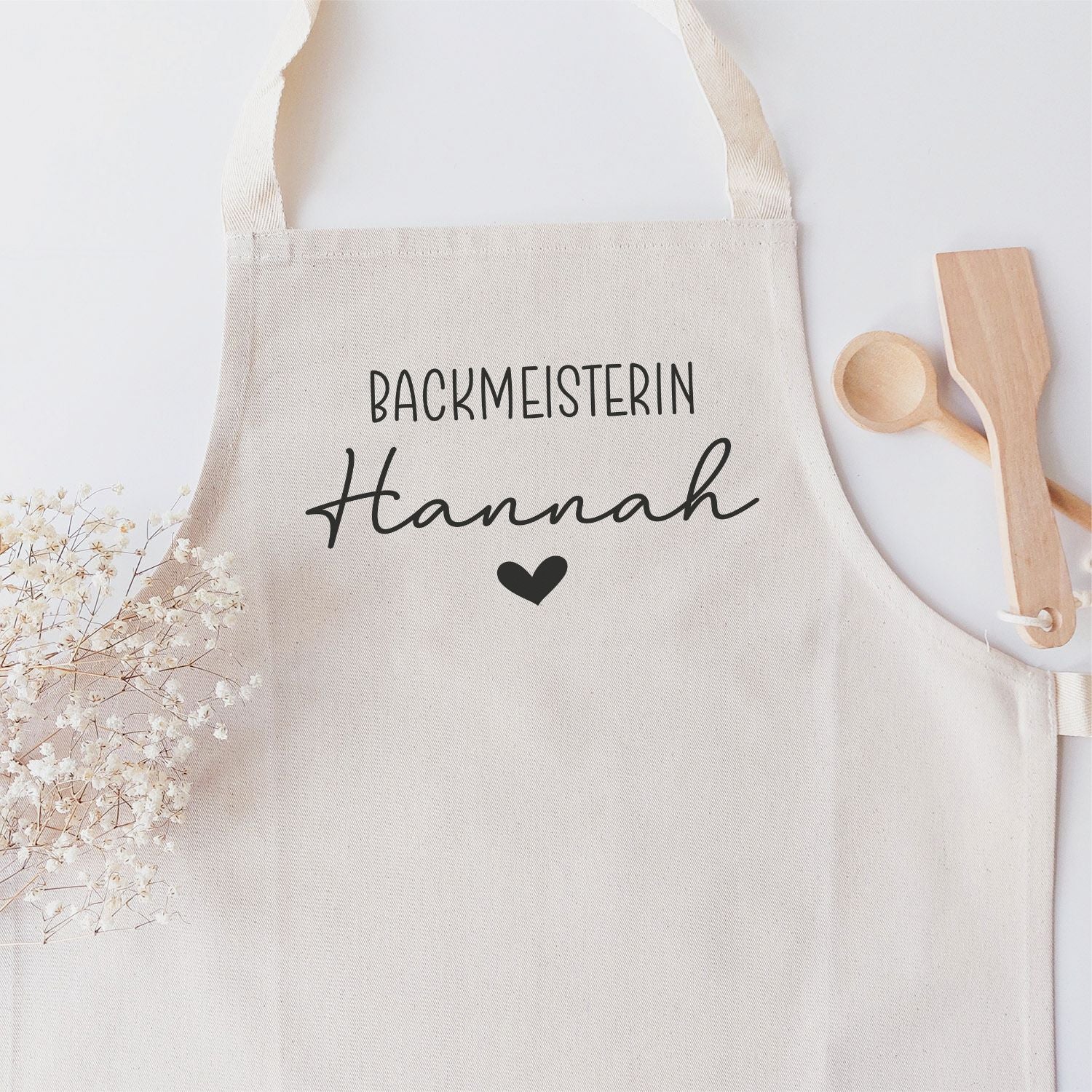 Backschürze (zweizeilig personalisiert)