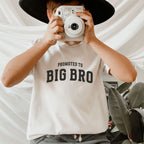 Geschwister-Shirt "PROMOTED TO BIG BRO" (Schwangerschaft bekannt geben)