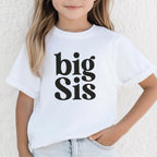 Kinder T-Shirt „big sis“ für die große Schwester
