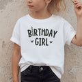 Kindergeburtstag T-Shirt „BIRTHDAY Girl“ für Mädchen