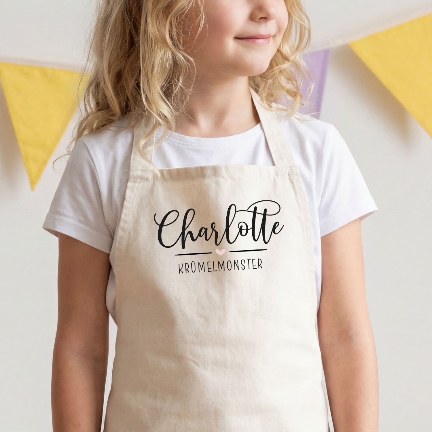 Kinderschürze personalisiert mit Name