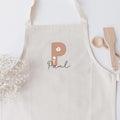 Kinderschürze (personalisiert mit Initiale + Name), #Boho