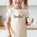 Mädchen mit personalisierter Kinderschürze (nillie Design #10)