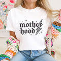 Mama T-Shirt "motherhood" (weiß) im Retro Style, #Geschenk Muttertag