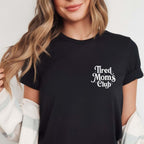 Mama T-Shirt "Tired Moms Club" (schwarz), #Geschenk Muttertag