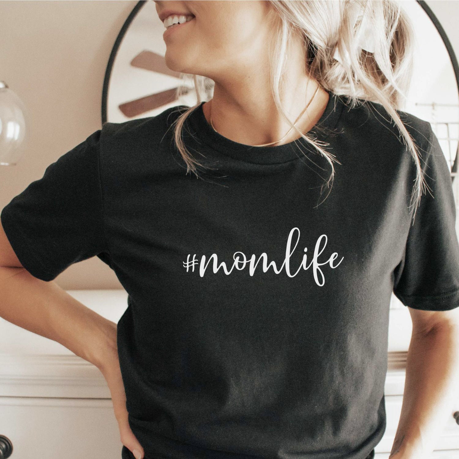 Mama T-shirt (schwarz) 