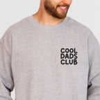Papa-Pullover "COOL DADS CLUB" (grau-meliert)