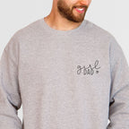 Papa-Pullover mit dezenten "girl DAD" Brustaufdruck, #Mädchenpapa