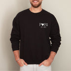 Papa Pullover "P♥PA  EST. 20...", #Geschenk Vatertag