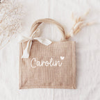 Personalisierte Jutetasche für Geschenk