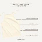 Grafik: Produkteigenschaften (Kinderschürzen)