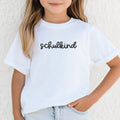"Schulkind" T-Shirt (weiß) für den Kita-Abschied