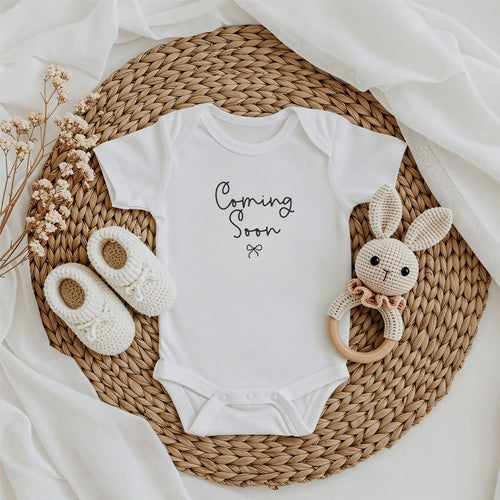 Babybody "Coming Soon", #Schwangerschaft verkünden