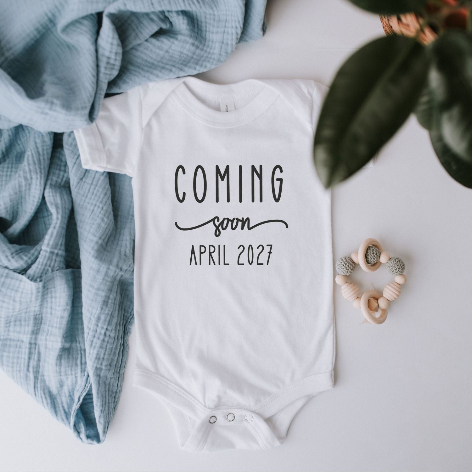 Schwangerschaft verkünden mit Baby Body 