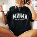 T-Shirt (schwarz) "MAMA ⭑ ALL DAY EVERYDAY ⭑", #Geschenk Muttertag