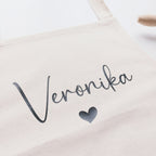 Detailansicht: Personalisierung (Kinderschürze, Design #1)