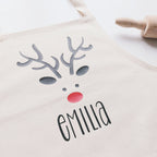 Detailansicht: Personalisierung (Kinderschürze für Weihnachten)