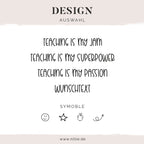 Grafik: Designauswahl (Federmäppchen, #Lehrergeschenk)