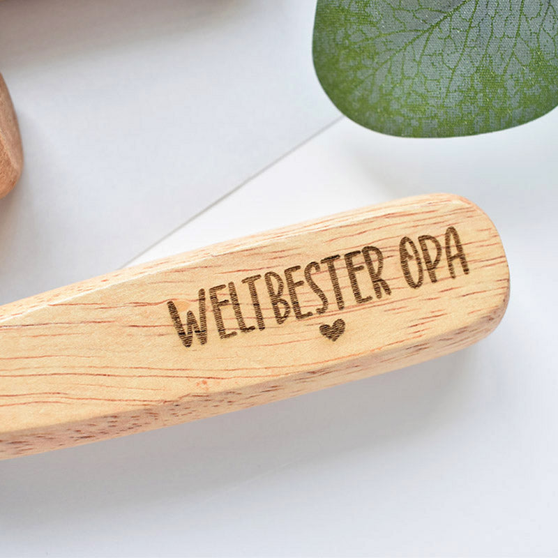 Flaschenöffner mit Gravur "Weltbester Opa ♥"