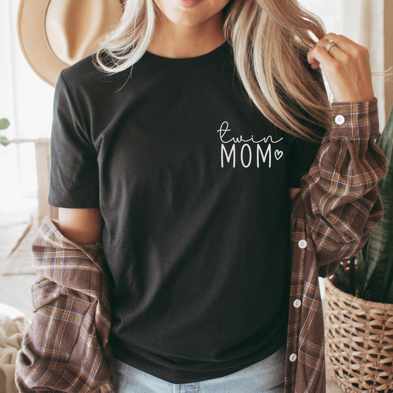 Geschenk zur Geburt von Zwillingen: Mama-Shirt 