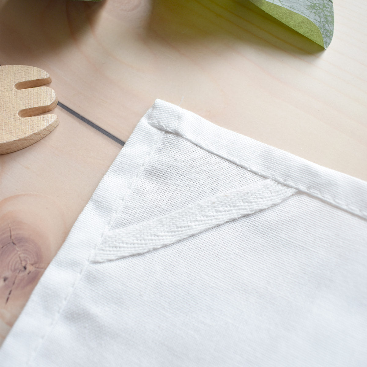 Detailansicht Geschirrhandtuch (Schlaufe zum Aufhängen)