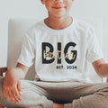 Geschwister T-Shirt "Big Brother" mit Jahresangabe (Geburtsjahr des Geschwisterchens)