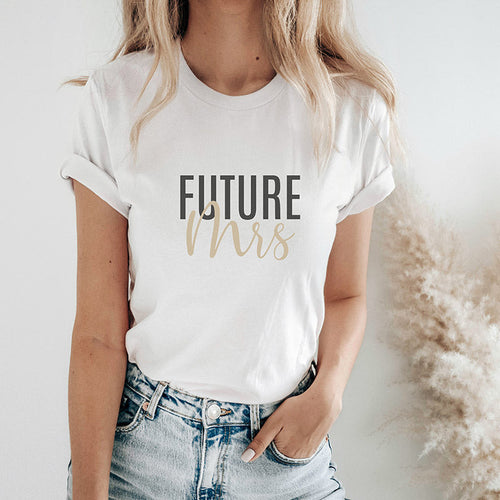 Braut-Shirt "FUTURE Mrs" für den JGA der Braut