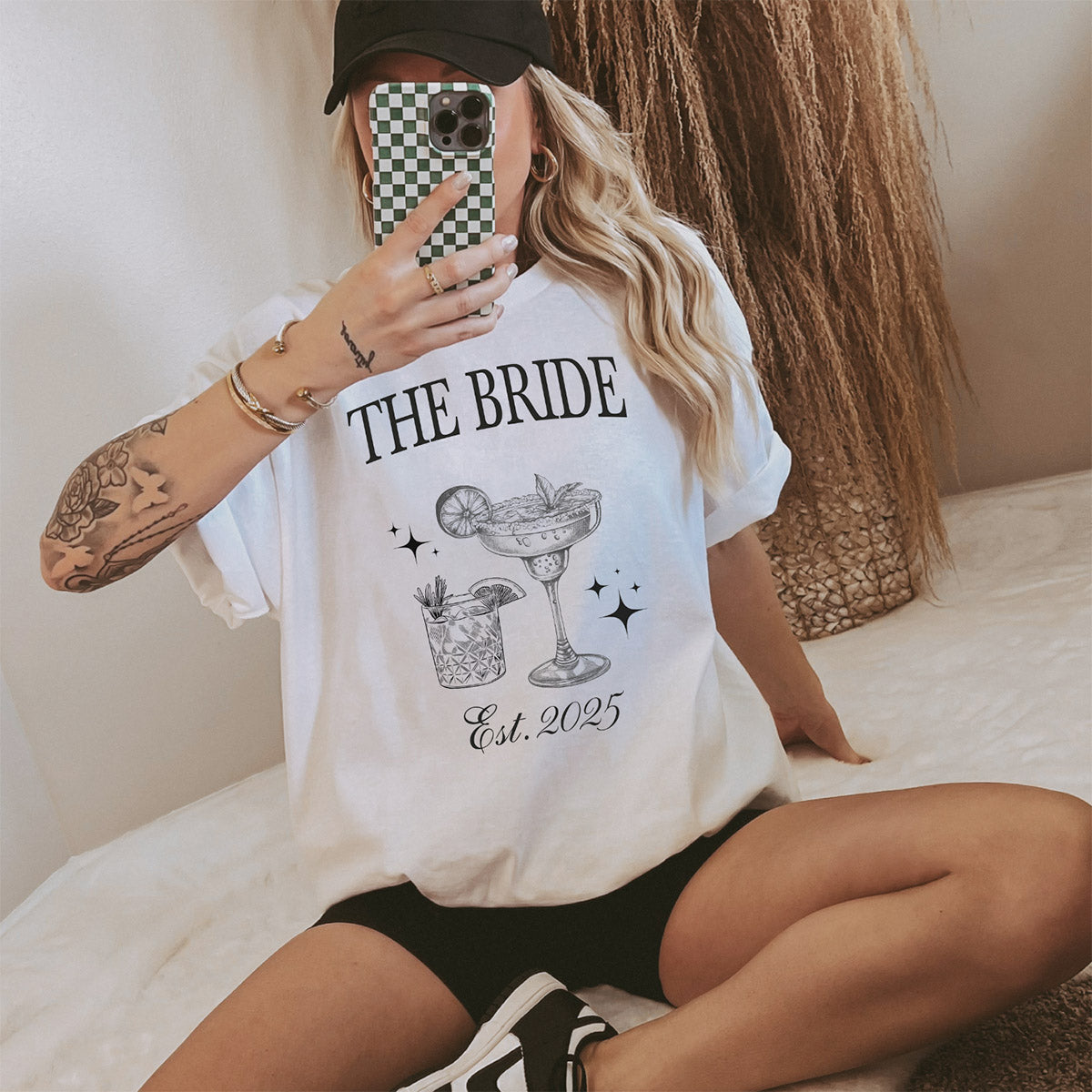 Braut-Shirt "THE BRIDE" für den JGA der Braut