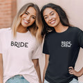 JGA-Shirts "Bride" & "Bride Crew" für den Junggesellinnenabschied der Braut