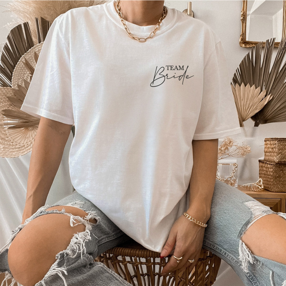 JGA-Shirt "Team Bride" für den JGA der Braut
