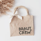 Jutetasche "Braut Crew" für den JGA