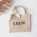 Jutetasche "The Crew" für den JGA der Braut
