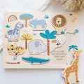 Kinder-Puzzle "Zootiere" (personalisiert) als Geschenk für Kleinkinder