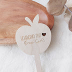 Blumenstecker "Lehrerin mit Herz" für das Abschiedsgeschenk Lehrer/in