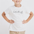 „Schulkind“ T-Shirt, personalisiert mit Name