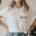 T-Shirt "Braut" (Shirt-Design #3) für den Junggesellinnenabschied