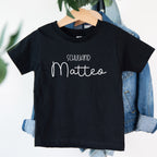 Schulkind T-Shirt für die Einschulung, personalisiert mit Name